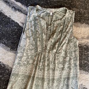 Lucky Brand Tank Blouse